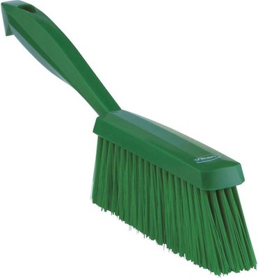 Vikan 45872 Bench Cleaning Brush, Polypropylene/Polyester Soft Bristle Dustpan B