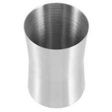 Image of Stainless Steel Bathroom Tumbler Toothbrush Holder Mouth Rinse Cup Travel