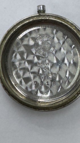 GIRARD PERREGAUX BUMPER WRISTWATCH 17j MILITARY STYLE CANADIAN DIAL - Picture 6 of 11