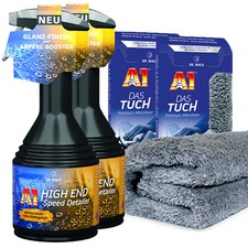 2x Dr. Wack High End Speed Detailer 500 ml mit 2x "Das Tuch" Mikrofasertuch