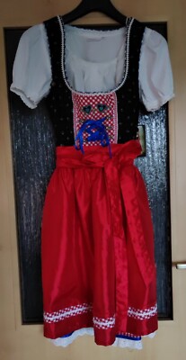 Dirndl Gr.36 mit schürze umd Bluse neu,ungetragen''STOCKERPOINT''
