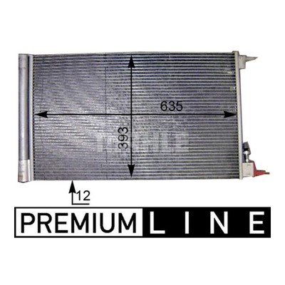 MAHLE Air Conditioning Condenser AC 552 000P FOR Insignia Malibu 9-5 Genuine Top
