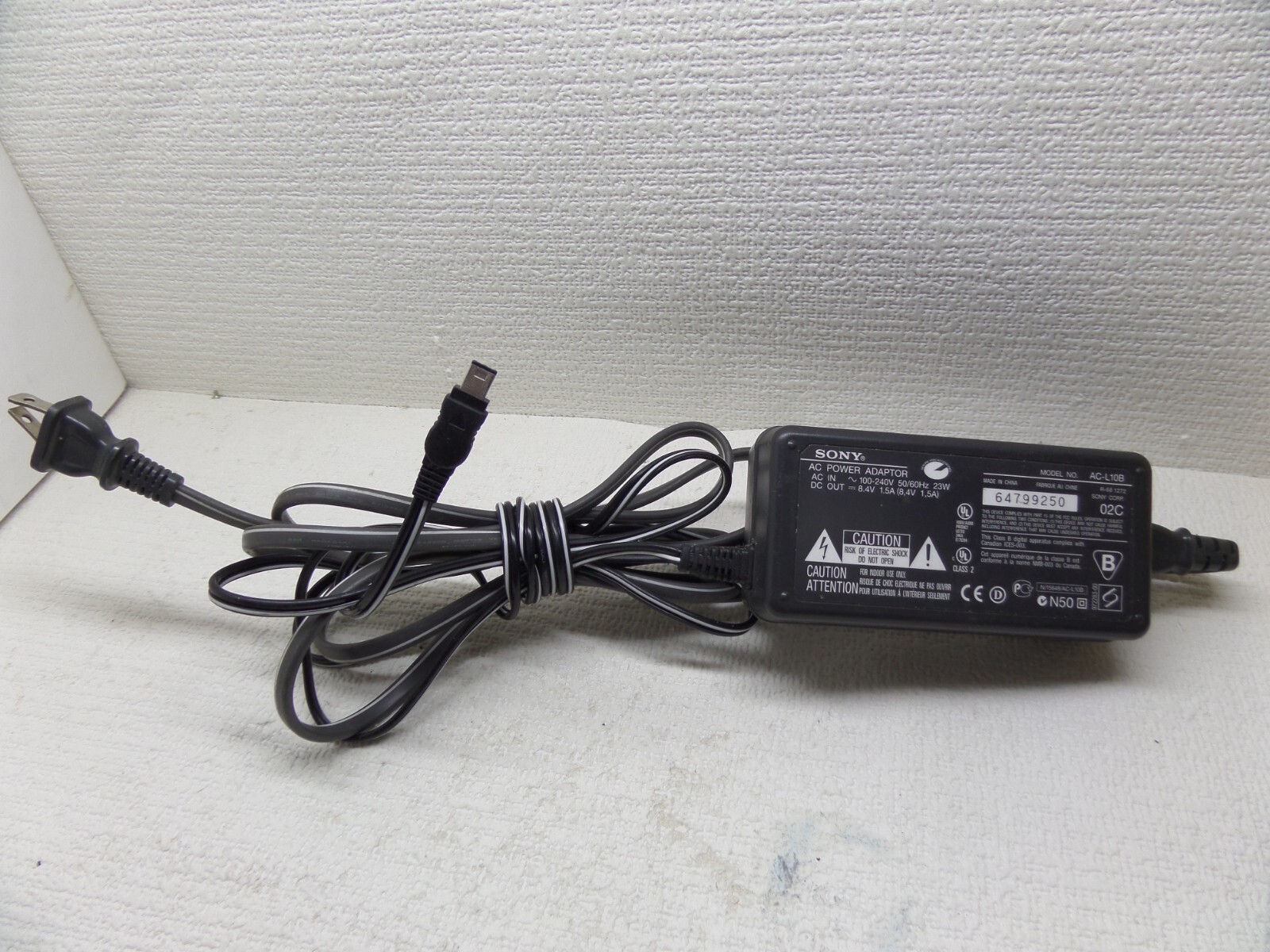 Genuine SONY ACL10B AC Power Adaptor Handycam Adapter Charger eBay