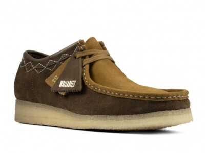 Clarks Originals Wallabee Green Combi Schuhe Sneaker Gr. UK 6,5-12 UVP 150£