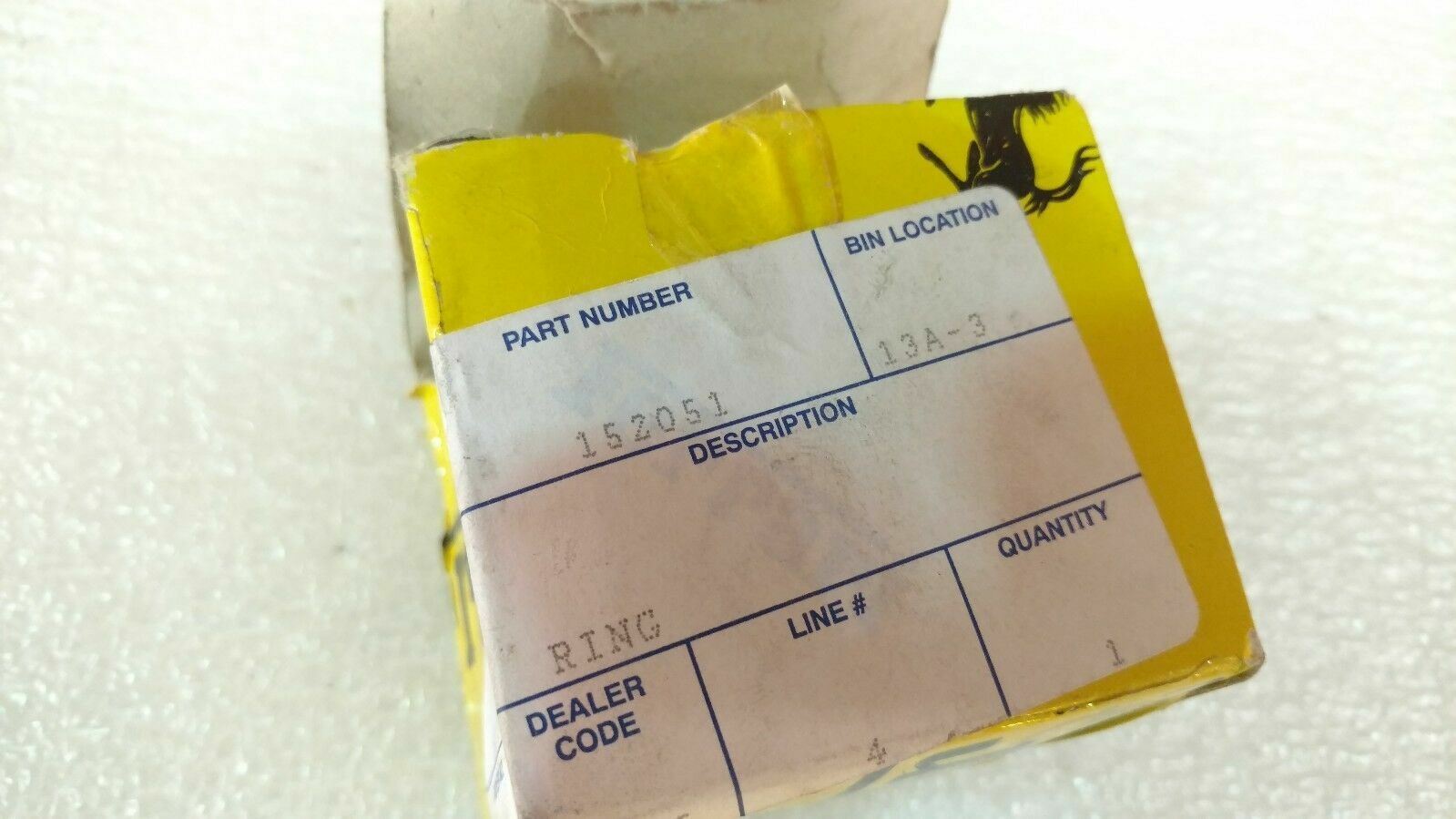 FERRARI 308 F40 TESTAROSSA WATER PUMP SEAL OEM 152051