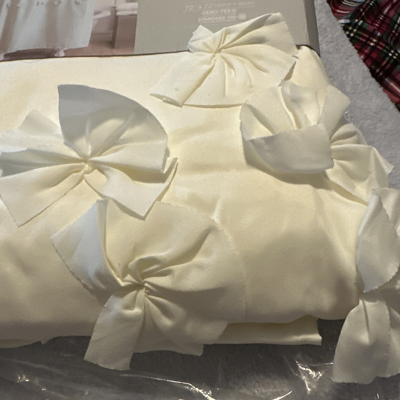 Lush Decor Lucia Ivory Shower Curtain for sale online eBay