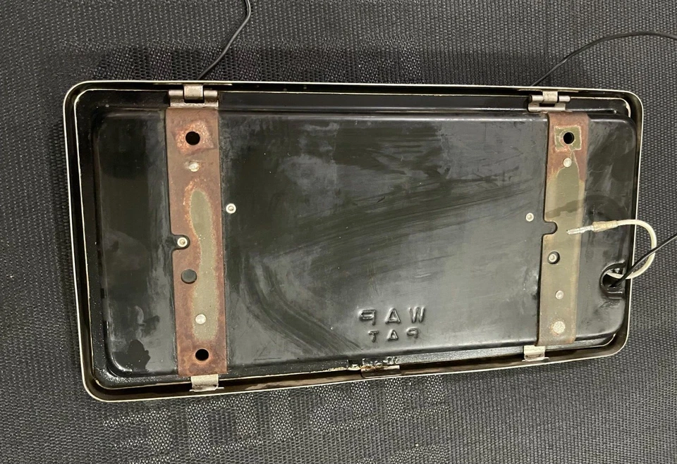 JDM ORIGINAL LUZ ILUMINADA MATRÍCULA CON SOPORTE DE LUZ MARCO RARO JAPÓN Foto 4 de 4