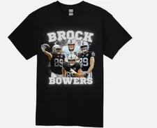 RAIDERS BROCK BOWERS T-SHIRTS JUST IN HOT T SHIRTS UNISEX, SIZE S - 5XL
