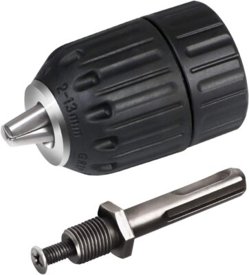 Mandrino Automatico SDS Plus 2-13 Mm - Per Trapani E Avvitatori, Filettatura M12 - Foto 6