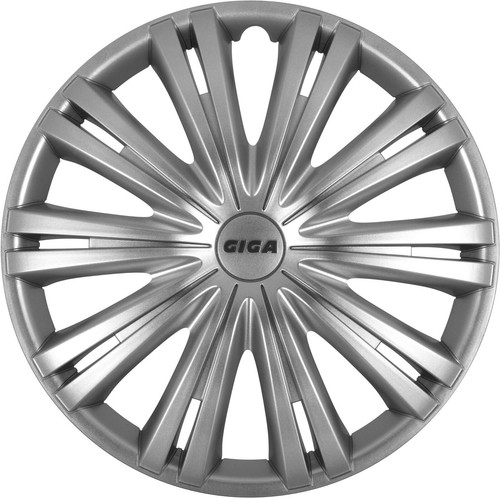 Enjoliveurs Drift Extra Bleu-Argent 4 Pièces - Pour Jantes 14 Pouces - Décoratifs, Résistants, Sans Outil