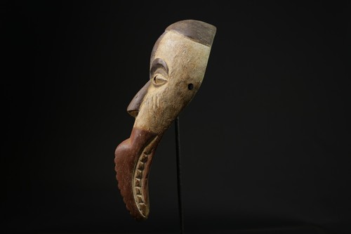 African Mask Hand carved Wooden African Tribal Mask Originating From Igbo-7636 - Picture 20 of 24
