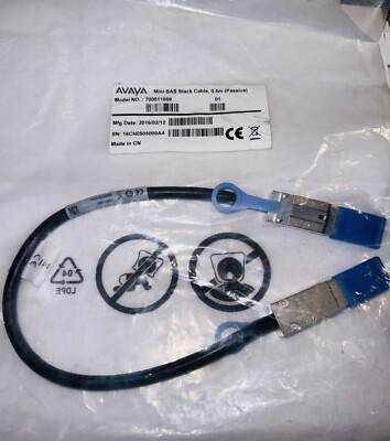 AVAYA  MINI SAS STACK CABLE - MODEL NO 700511668 - 0,5 METER