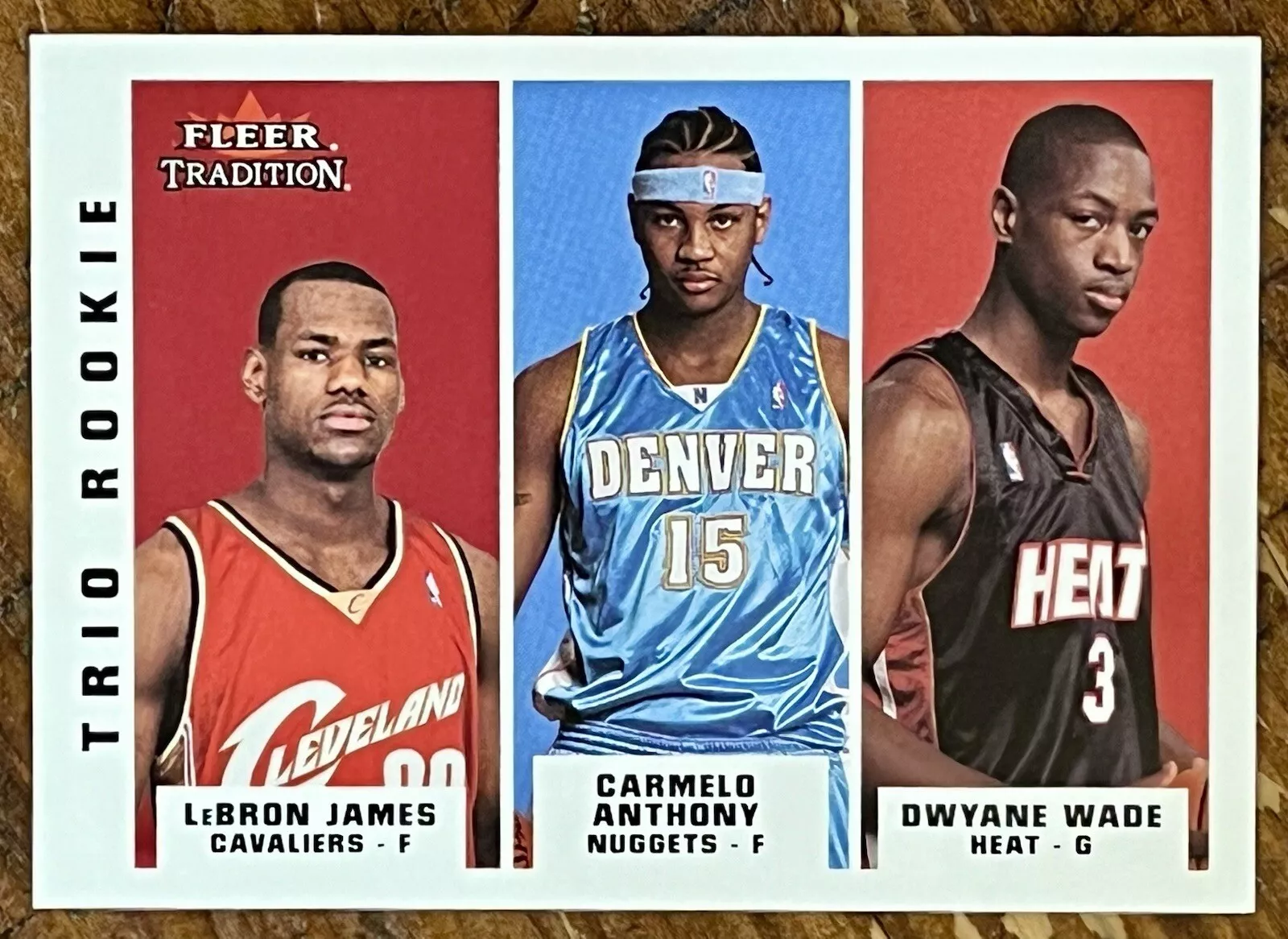 Lebron James trading card