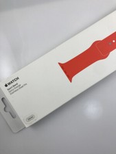 Original Apple watch Series 11 10 9 Sport Band 38mm 40mm 41MM 42MM Spicy Orange