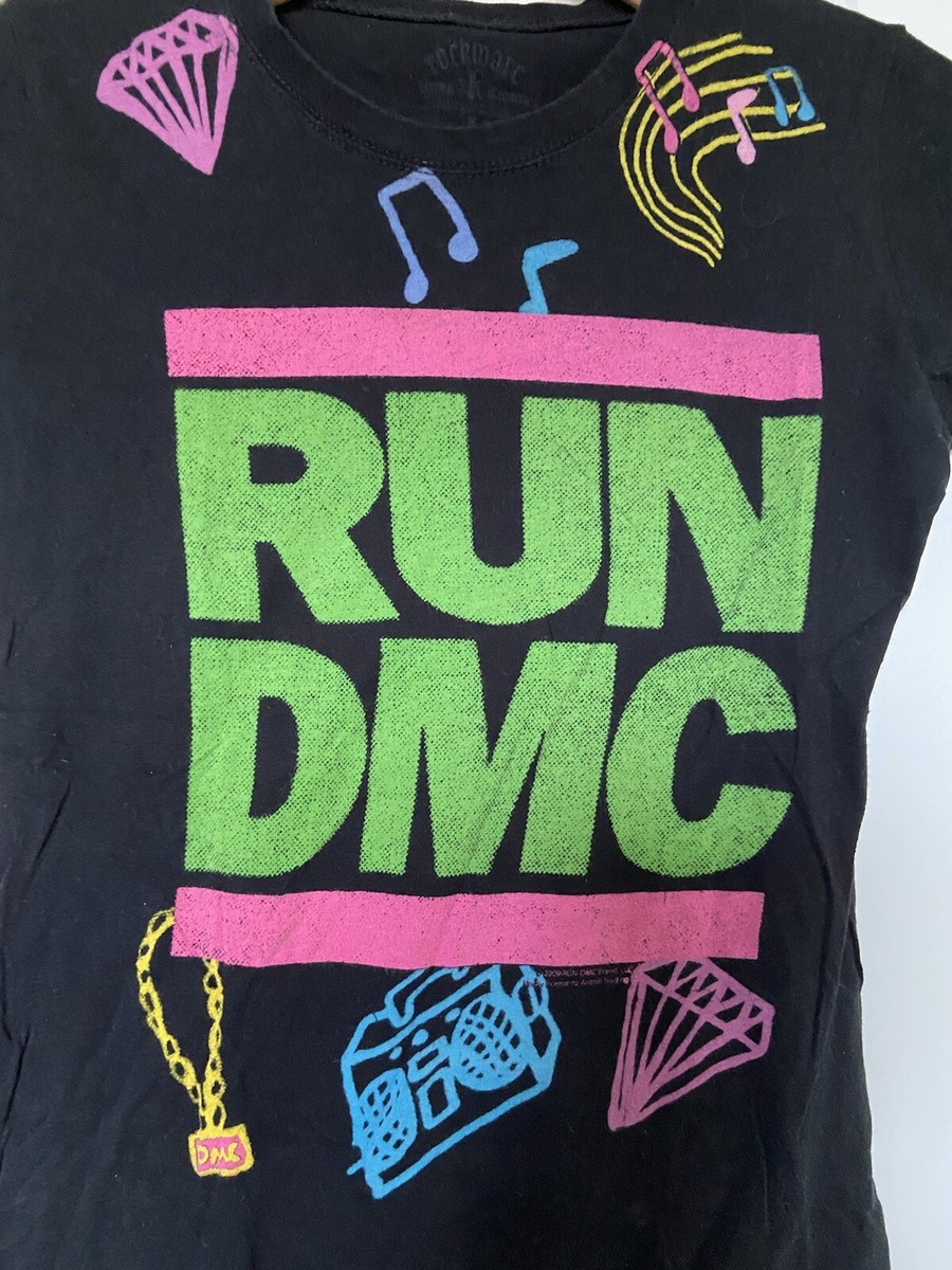 Run DMC Juniors Fit Graphic Shirt Sz XXS | eBay