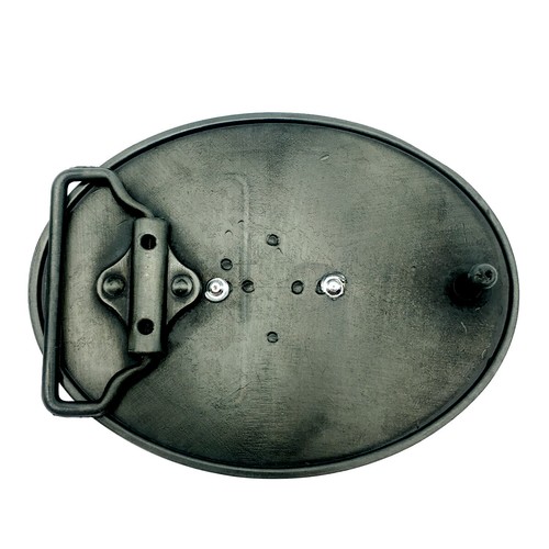 Hebilla de cinturón de caza vaquero occidental motociclista nativo americano (HTN-02) - Imagen 2 de 2