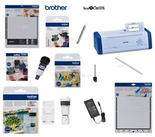 Brother Genuine ScanNCut SDX Range Accessories - Mats, Blades, Tools, Pens +