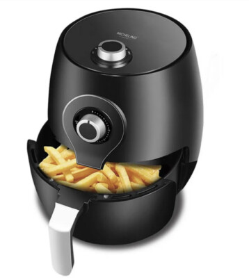 Michelino Heißluftfritteuse 5L Heißluftfriteuse Fritteuse Friteuse LED Display