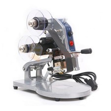 Manual Direct Thermal Hot Foil Stamping Coding Printer Date Ribbon Machine 220V