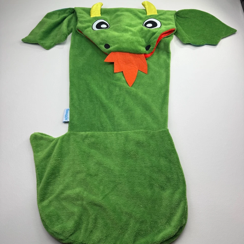 Manta Snuggie Tails Fiery Dragon Unisex 53 X 41 Verde Vellón Acogedora Súper Suave Foto 3 de 4