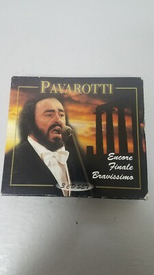 Rare Luciano Pavarotti. Encore, Finale, Bravissimo, 3 CD Set 1999  Classic Music
