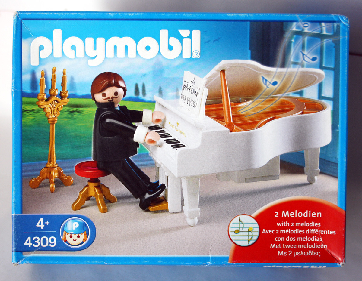 PLAYMOBIL 4309 MARIAGE PIANISTE AVEC 2 MÉLODIES 2007 NEUF