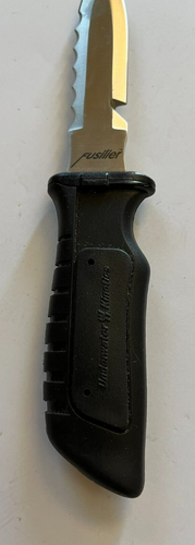 Unterwasserkinetik Tauchmesser Füsilier stumpfe Spitze + Mantel Schaufel mit Riemen. - Bild 7 von 12