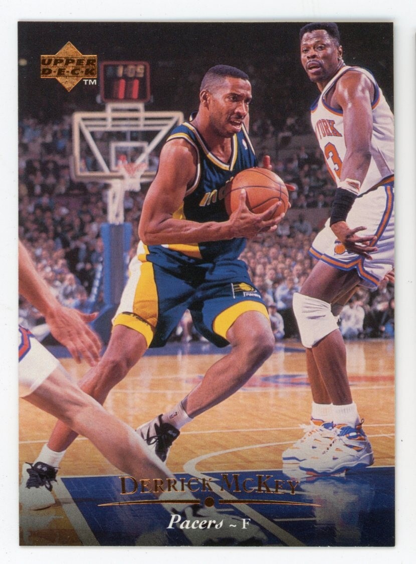 1995-96 Upper Deck Indiana Pacers Basketball Card #64 Derrick McKey
