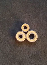Hybrid Ceramic Bearings ABEC-7 Orange 3x10x4; 5x11x4; 3x8x4 BassPro,Quantum,more