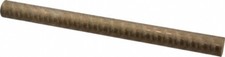 Made in USA 1 Inch Diameter x 13 Inch Long, Bronze Round Rod Alloy CDA 954