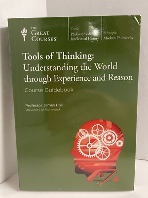 Great Courses TOOLS OF THINKING Understanding the World Experience DVD +Book NEW