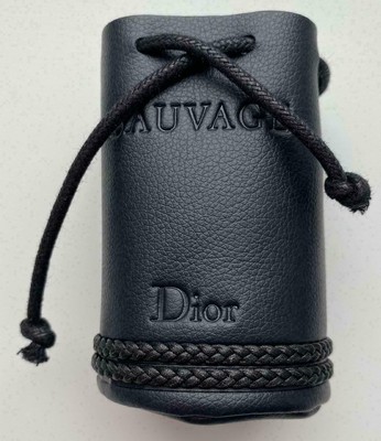 dior sauvage leather pouch