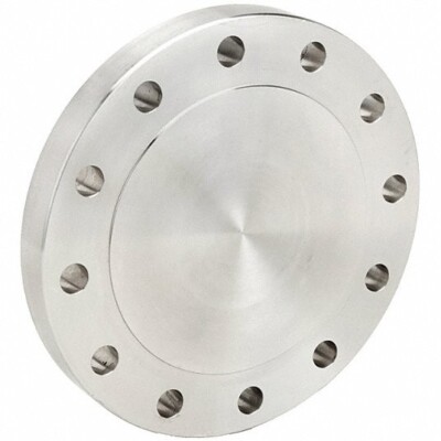 Blind Flange 6'' Class 300 Raised Face Stainless Steel A/SA182 F316/L ANSI B16.5