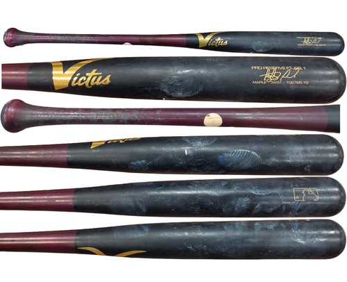 2025 Fernando Tatis Jr. Game Used GU Victus Bat PSA LOA Padres Hammered