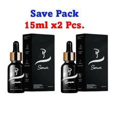 2 X PJ Serum Hair Tonic Nourish Hair Mustache Eyebrows 15 ml