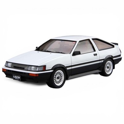 Model Kit Toyota AE86 1/24 Aoshima Corolla Levin GT-APEX JDM Initial D