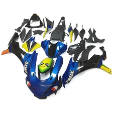 Shark Blue Black Fairing Kit for Yamaha YZF R1 2015-2019 ABS Injection Bodywork