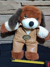 Elvis Presley Hound Dog Plush Dog Brown Outfit. No Music Box. Vintage 90s