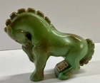 Vintage  Frankoma Prairie Green Horse - Rare!
