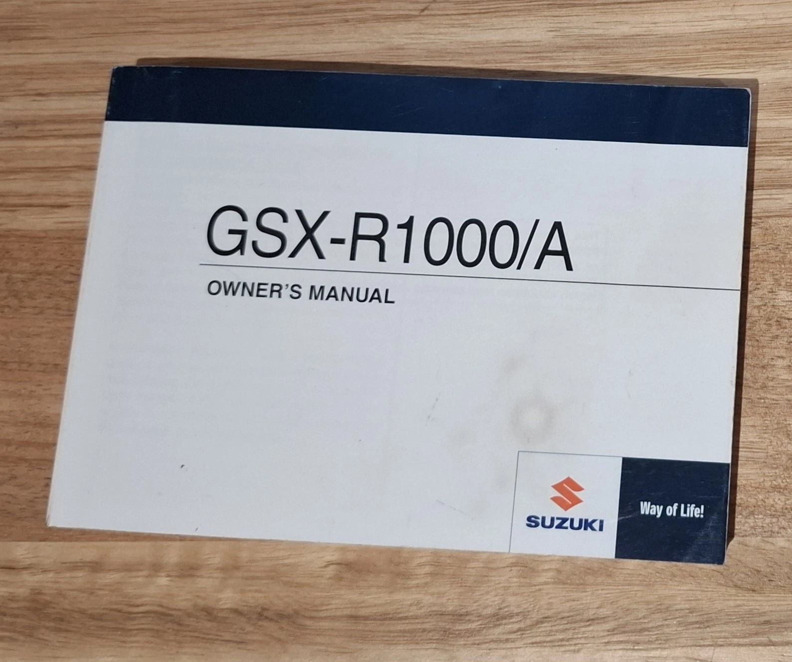 MANUAL, OWNERS (ENGLISH)