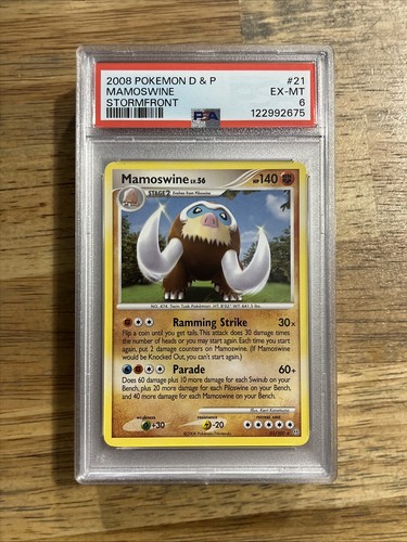 Mamoswine graded PSA 6 for sale on eBay