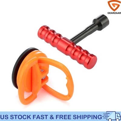 T-Bar Hammer Puller With 18 Glue Tabs Paintless Dent Repair Kit For Vehicle