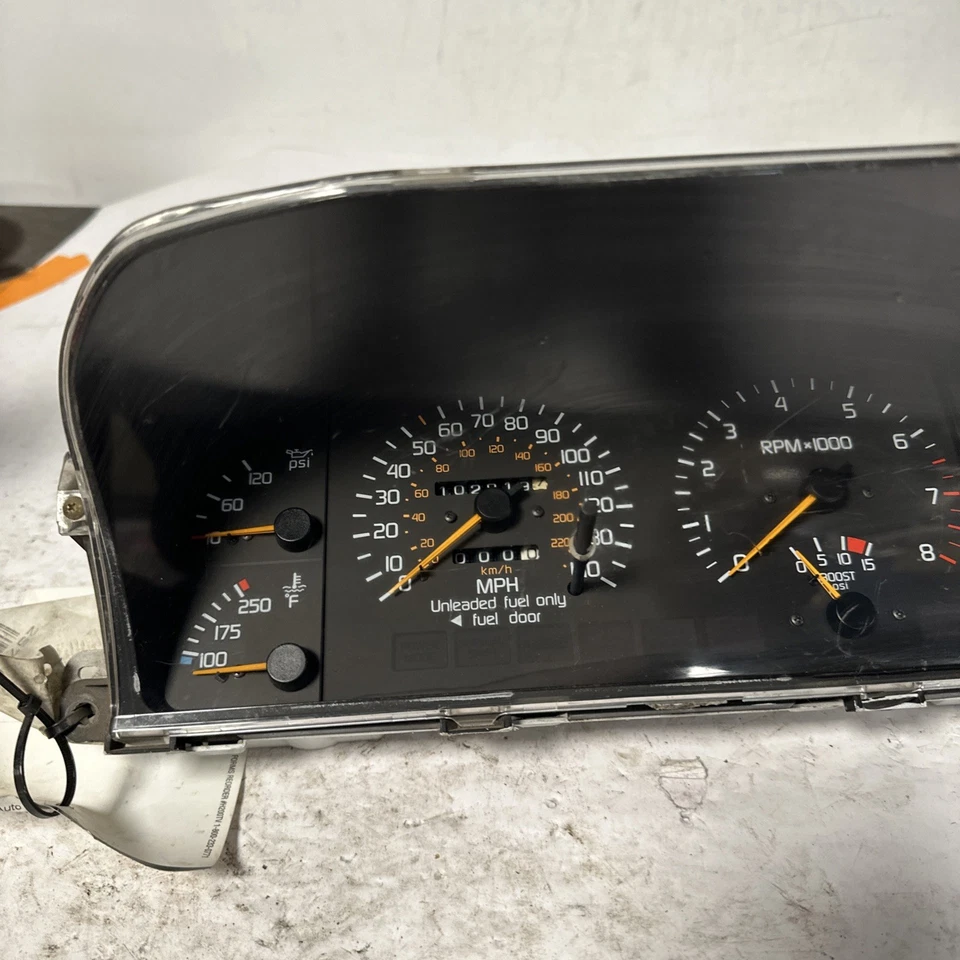 1991-1993 Mercury Capri Speedometer Assembly OEM R3 Foto 2 de 4