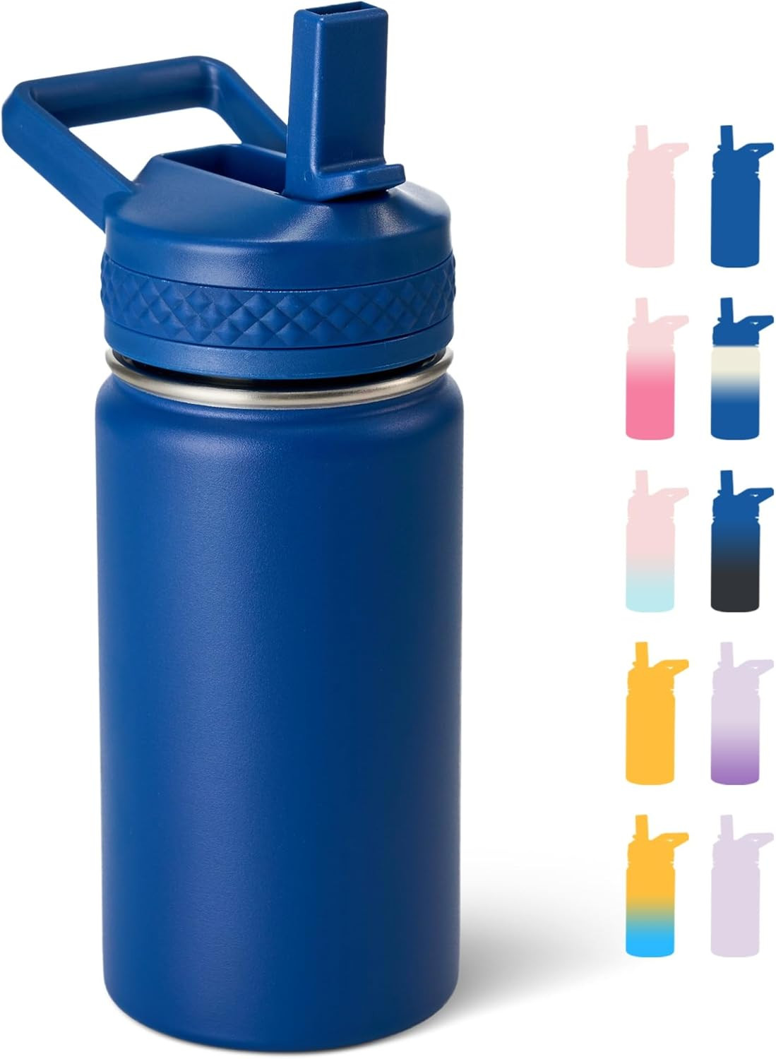 , Toddler Water Bottle With Straw, Boys&girls Bottle For
