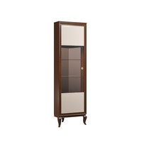 Edler Luxus Schrank Vitrine Glas Klassische SchräNke Vitrinen Wohnzimmer MöBel