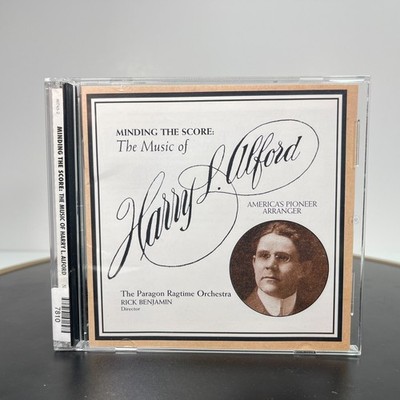 New World Records Harry Alford CD Ragtime Rick Benjamin Paragon