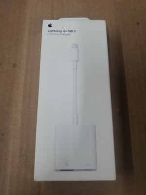 Genuine Apple Lightning to USB 3.0 Type-A Camera Adapter A1619