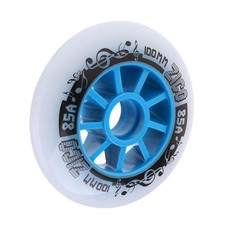 PU Skates Wheel 100mm Blue