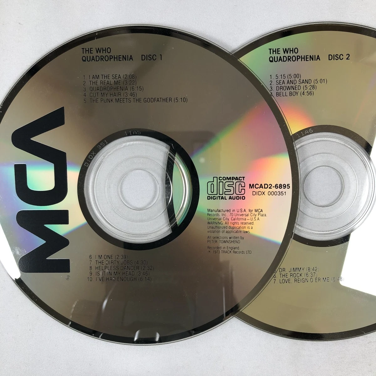 The Who Quadrophenia Cd for sale | eBay
