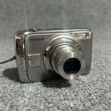Fujifilm FinePix A900 Digital Camera 9.0MP Silver Tested W/ 2 GB xD Card